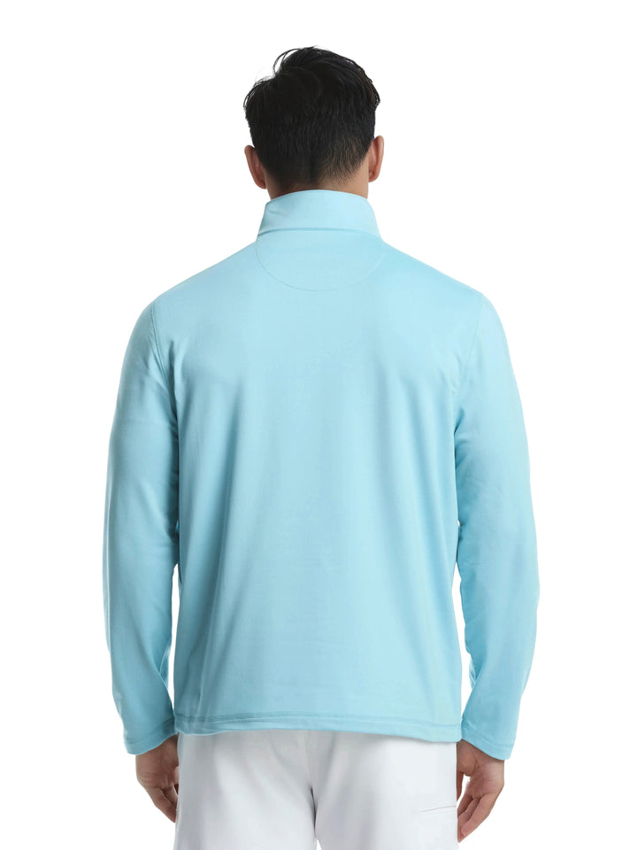 Men's Quarter Zip Fleece Golf Pullover