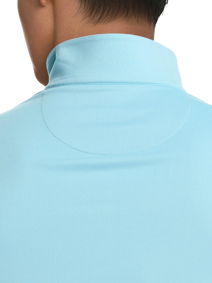 Men's Quarter Zip Fleece Golf Pullover