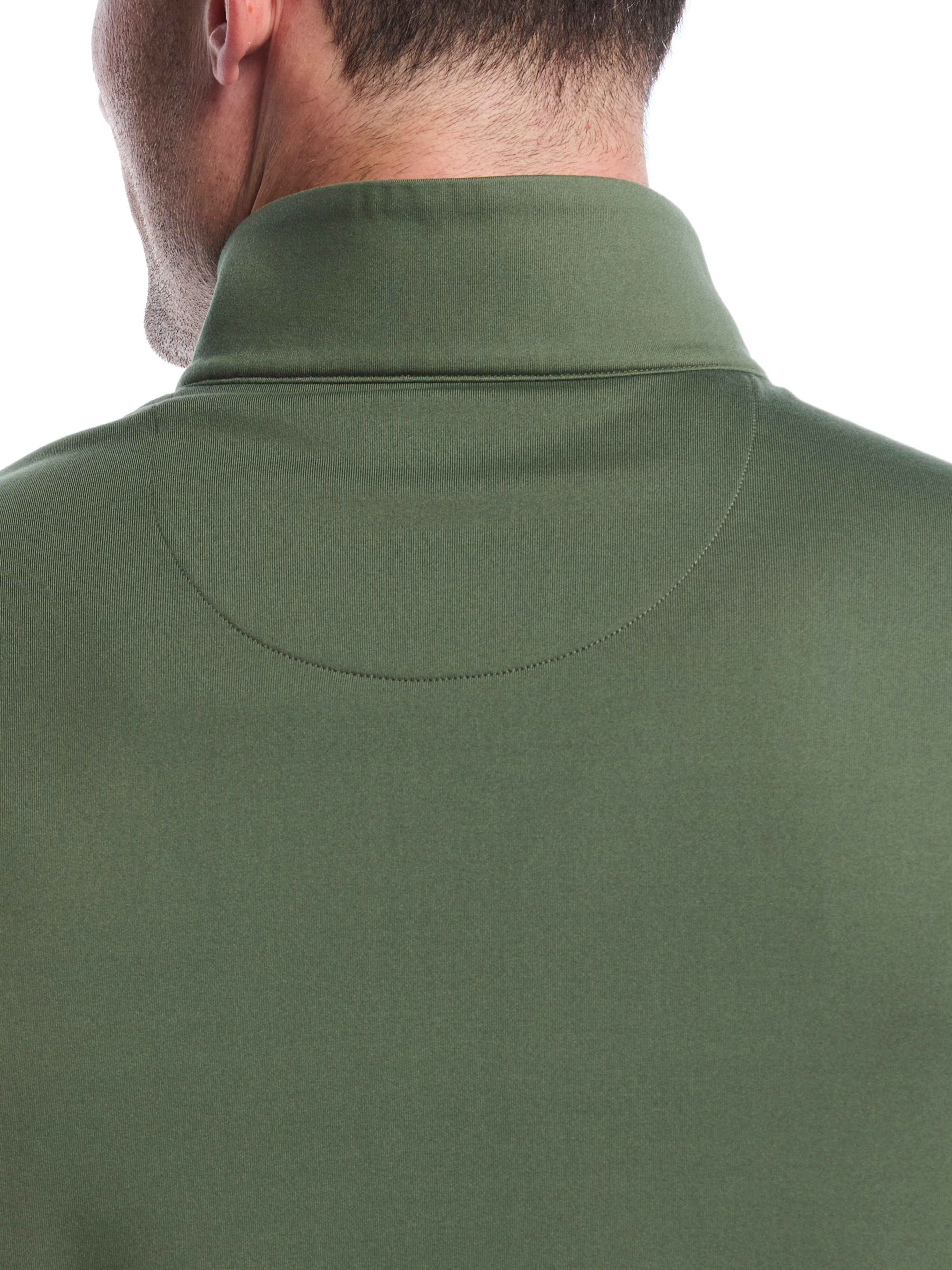 Men's Quarter Zip Fleece Golf Pullover – Golf Apparel Shop