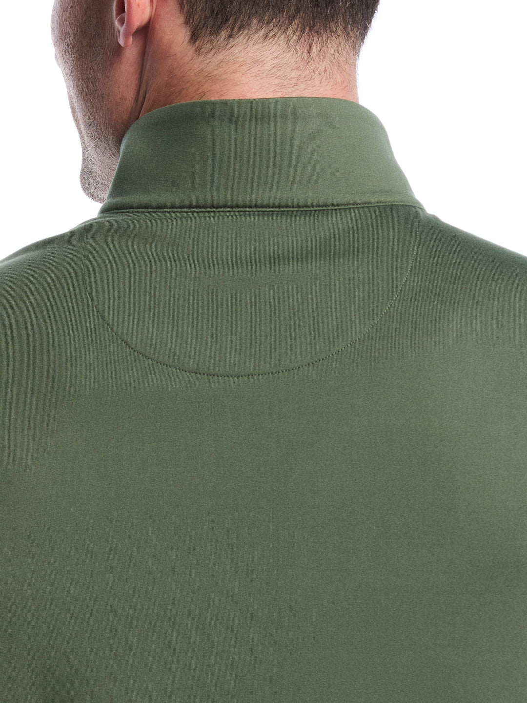 Men's Quarter Zip Fleece Golf Pullover