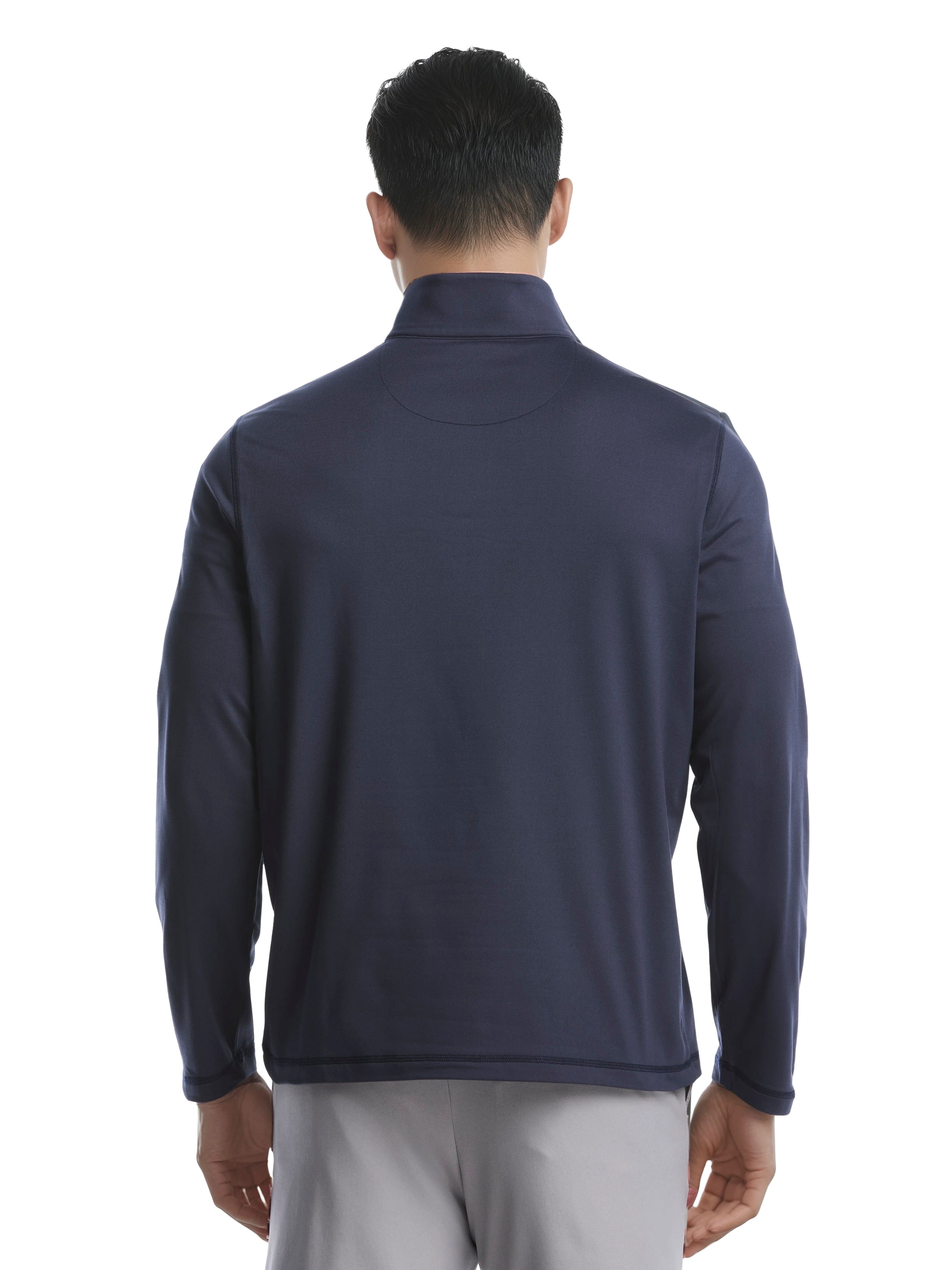 Men's Quarter Zip Fleece Golf Pullover – Golf Apparel Shop
