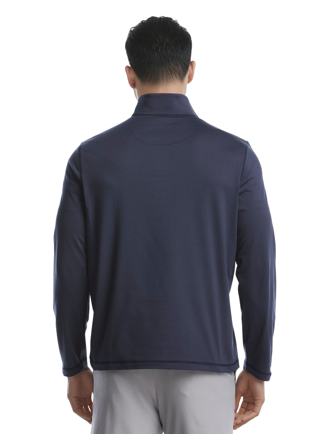 Men's Quarter Zip Fleece Golf Pullover
