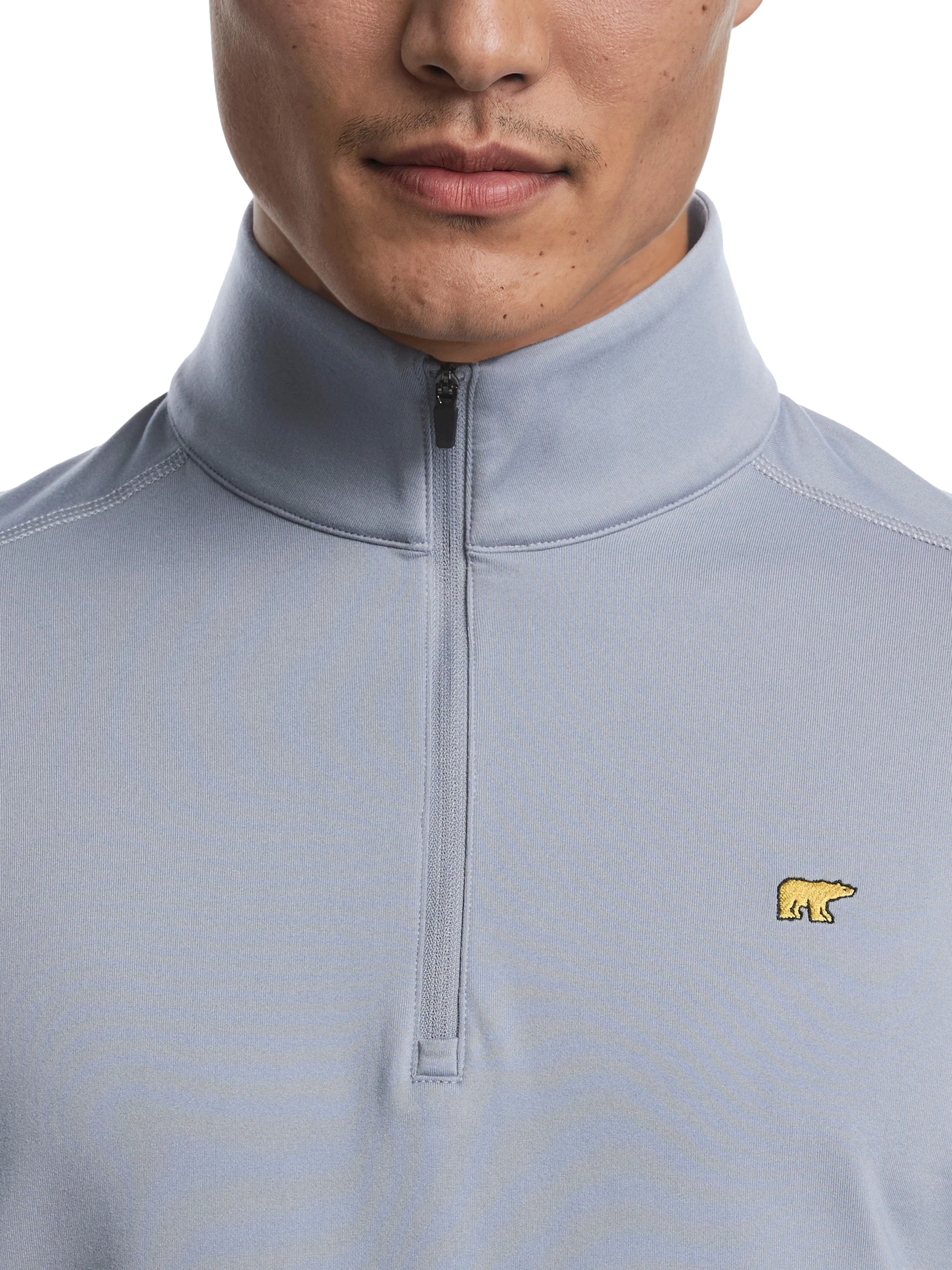 Men's Quarter Zip Fleece Golf Pullover – Golf Apparel Shop