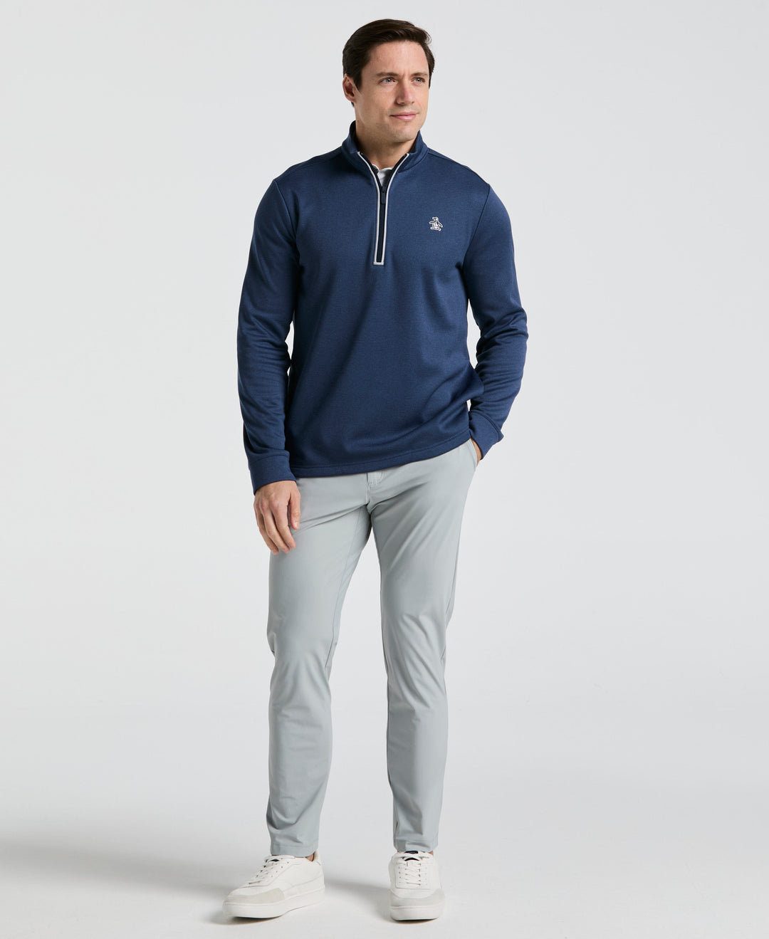 1/4 Zip Golf Pullover (Galapagos Green) 