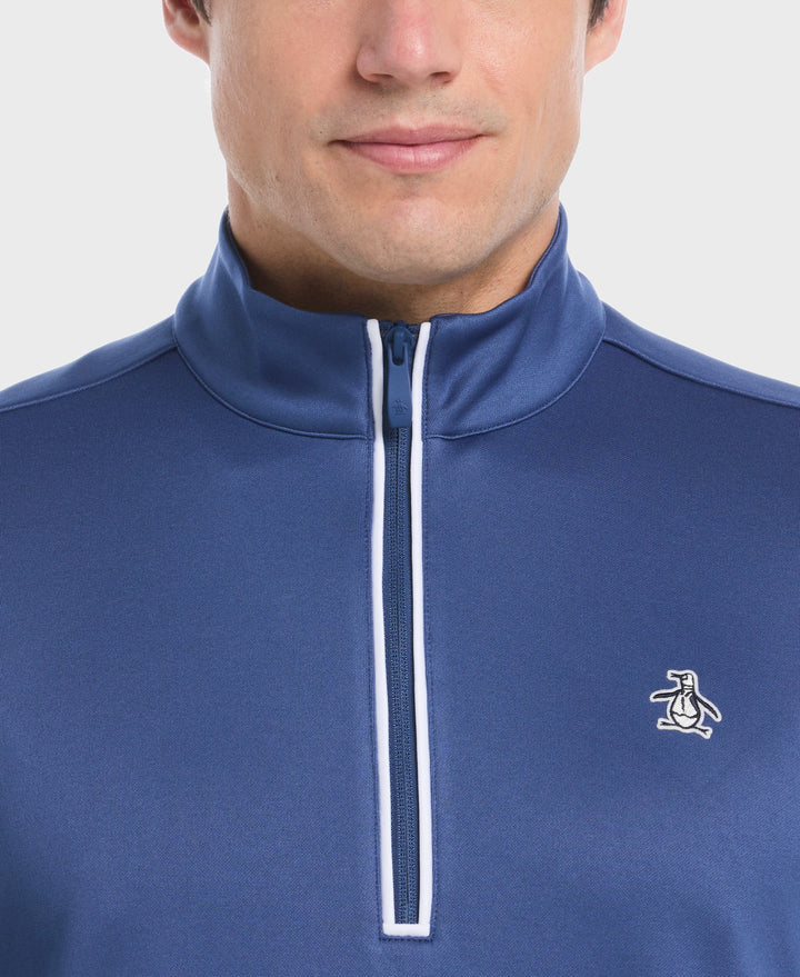 1/4 Zip Golf Pullover (True Navy) 