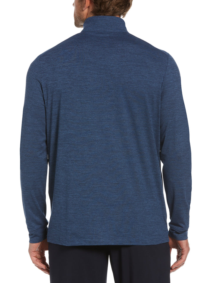 Men's Quarter Zip Printed Pullover