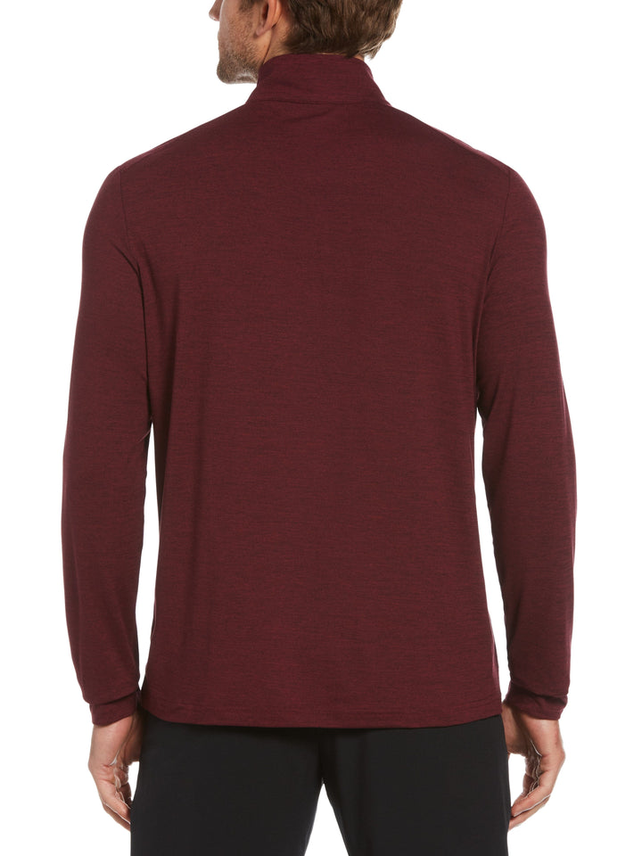 Men's Quarter Zip Printed Pullover