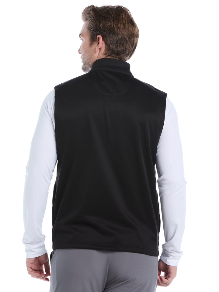 Men's Quilted Puffer Full Zip Golf Vest