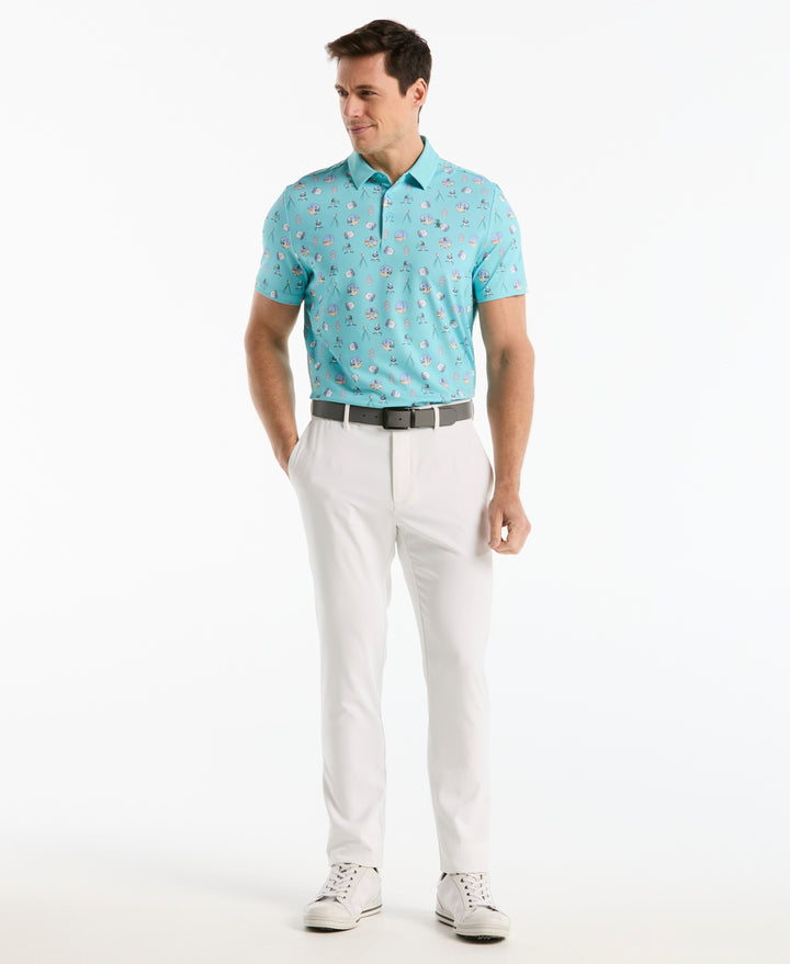 Range Finder Golf Polo (Blue Radience) 
