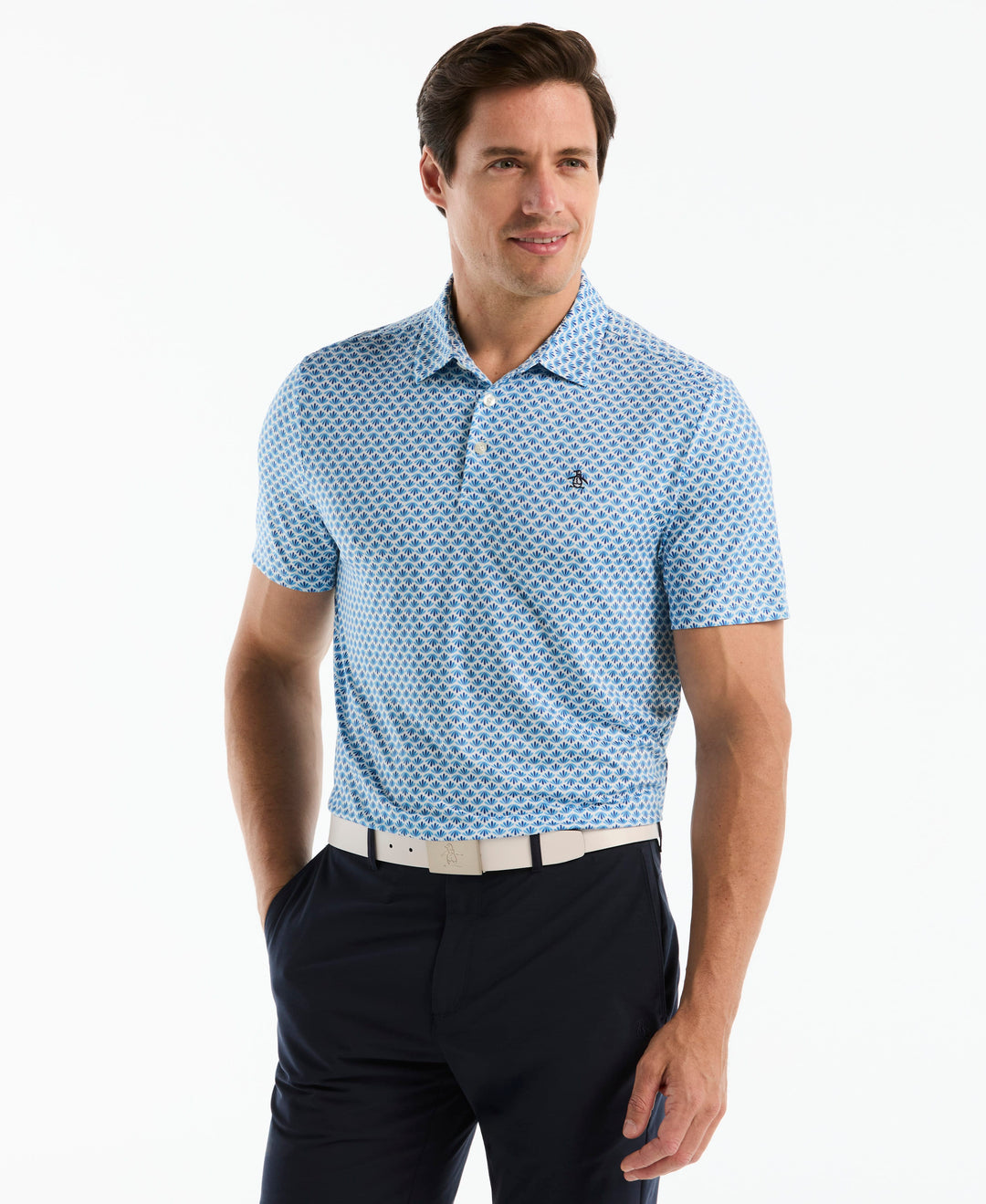 Men's Retro Geo Polo