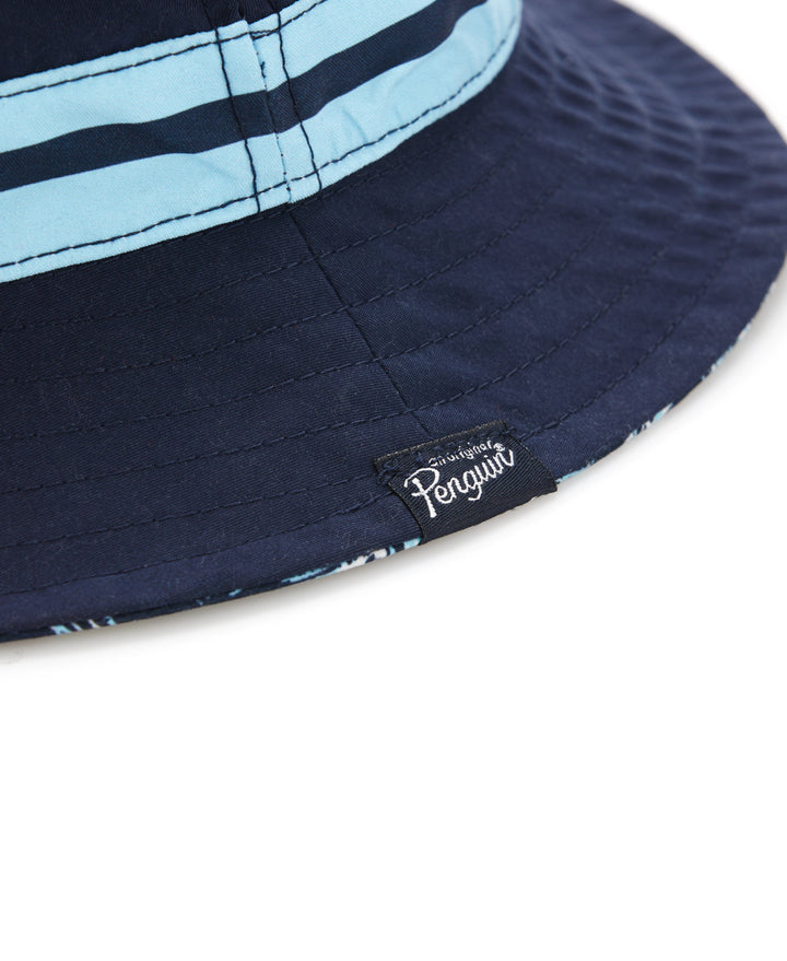 Cotton Bucket Hat  (Dark Sapphire) 