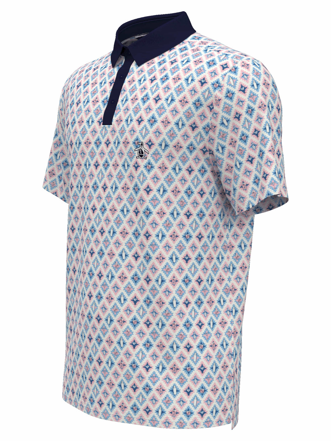 SHORT SLEEVE ALL-OVER ATOMIC COCKTAIL PRINT (Black Iris) 