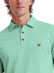 Men's Short Sleeve Solid Texture Polo