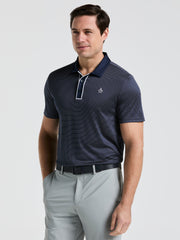 Men's Short Sleeve Stripe Polo