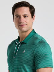Men's Short Sleeve Stripe Polo