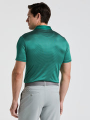 Men's Short Sleeve Stripe Polo