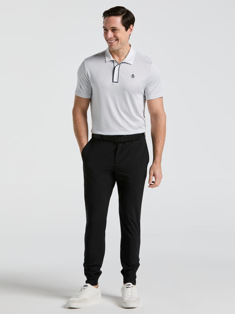 Men's Short Sleeve Stripe Polo