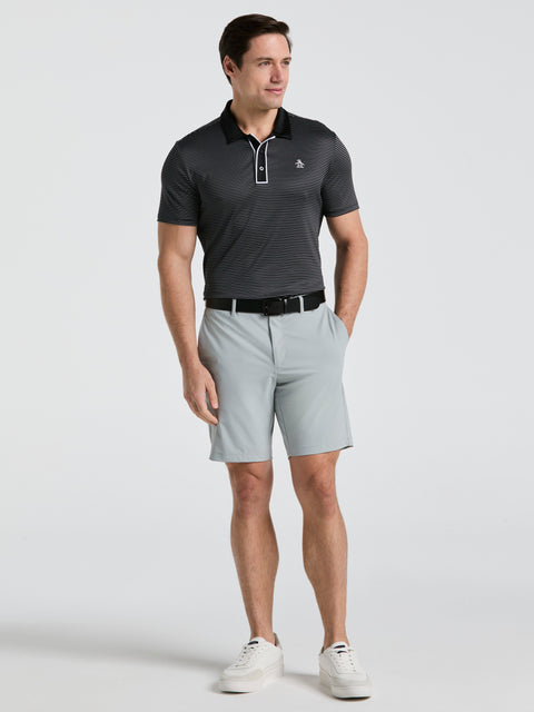 Men's Short Sleeve Stripe Polo