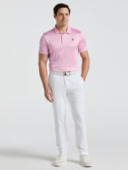 Men's Short Sleeve Stripe Polo