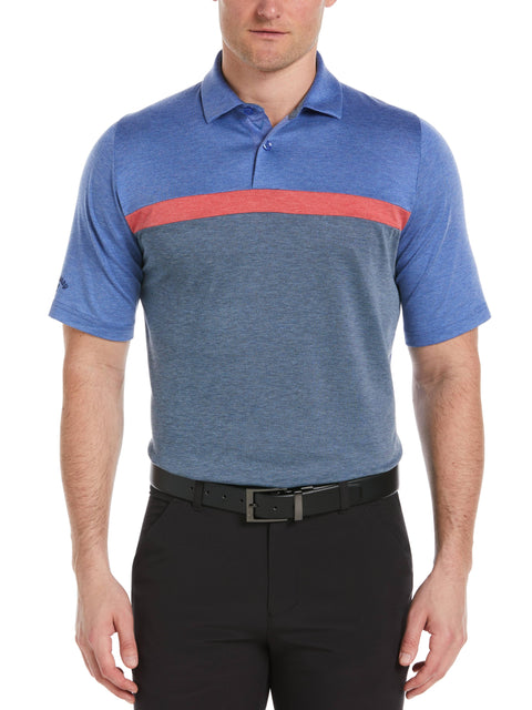 Callaway Apparel Men's Soft Touch Color Block Golf Polo | Golf Apparel Shop