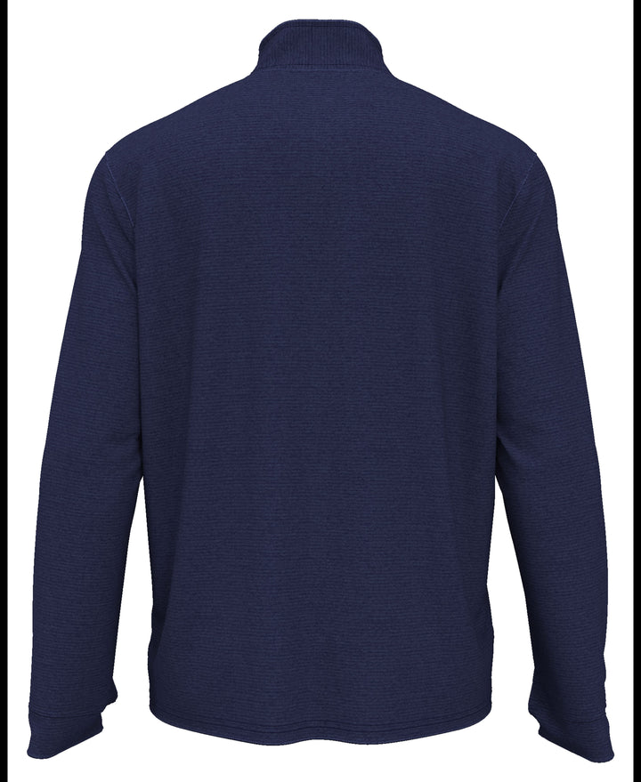 Solar 1/4 Zip Tennis Shirt (Peacoat Htr) 