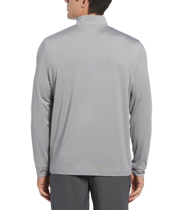 Solar 1/4 Zip Tennis Shirt (Light Grey Htr) 