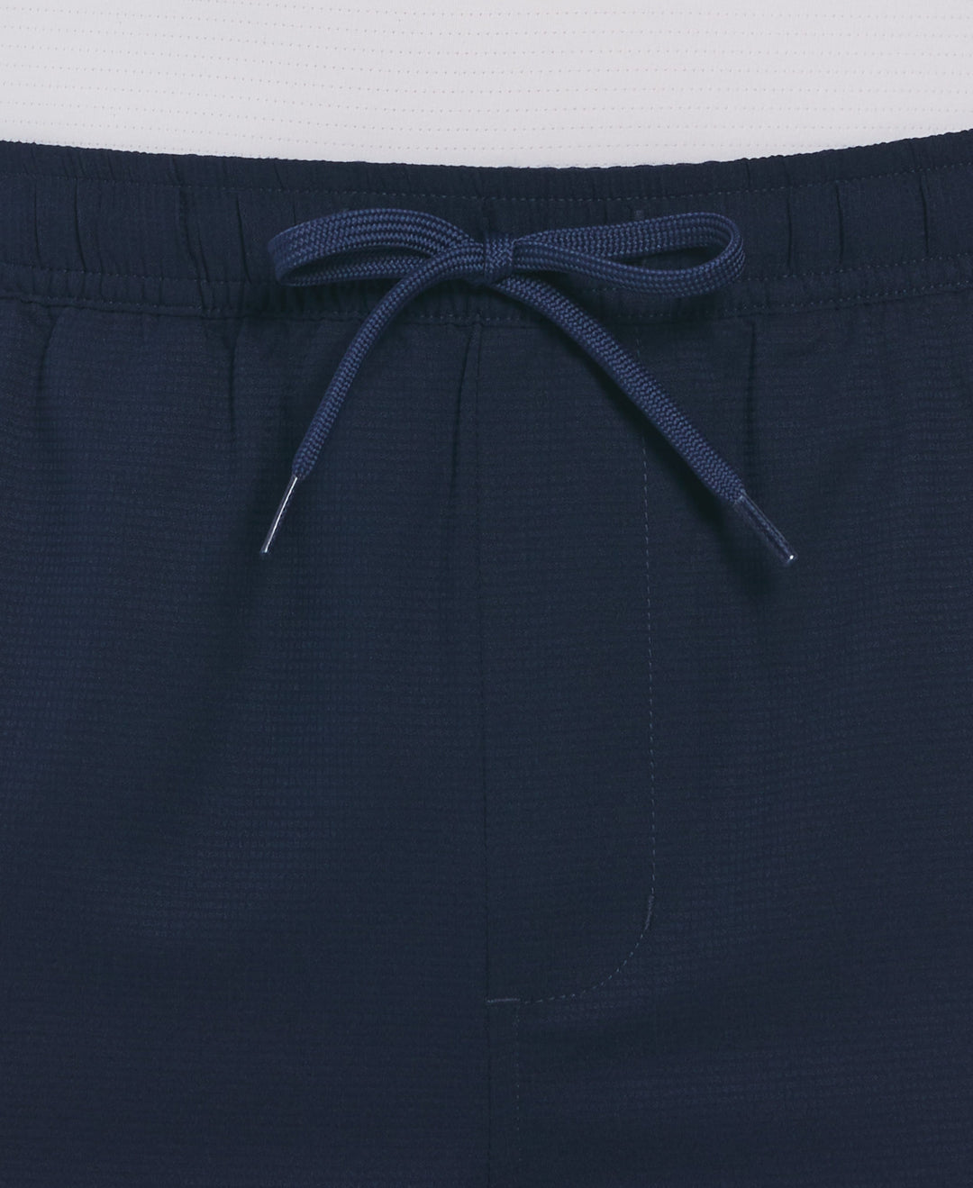 Solid Athletic Tennis Short with Drawstring (Peacoat) 