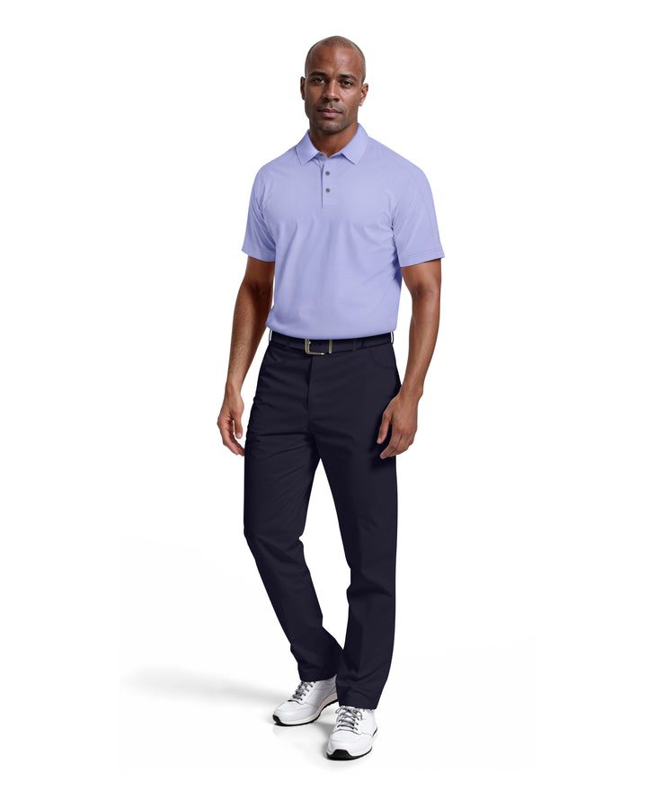 Solid Cooling Texture Golf Polo (Hydrangea) 