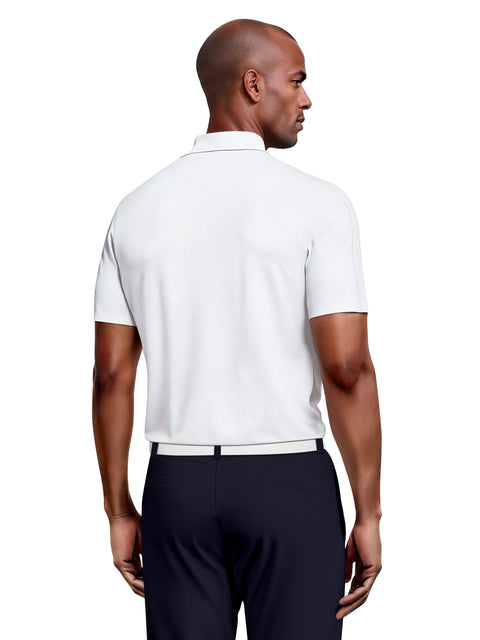 Men's Solid Cooling Texture Polo