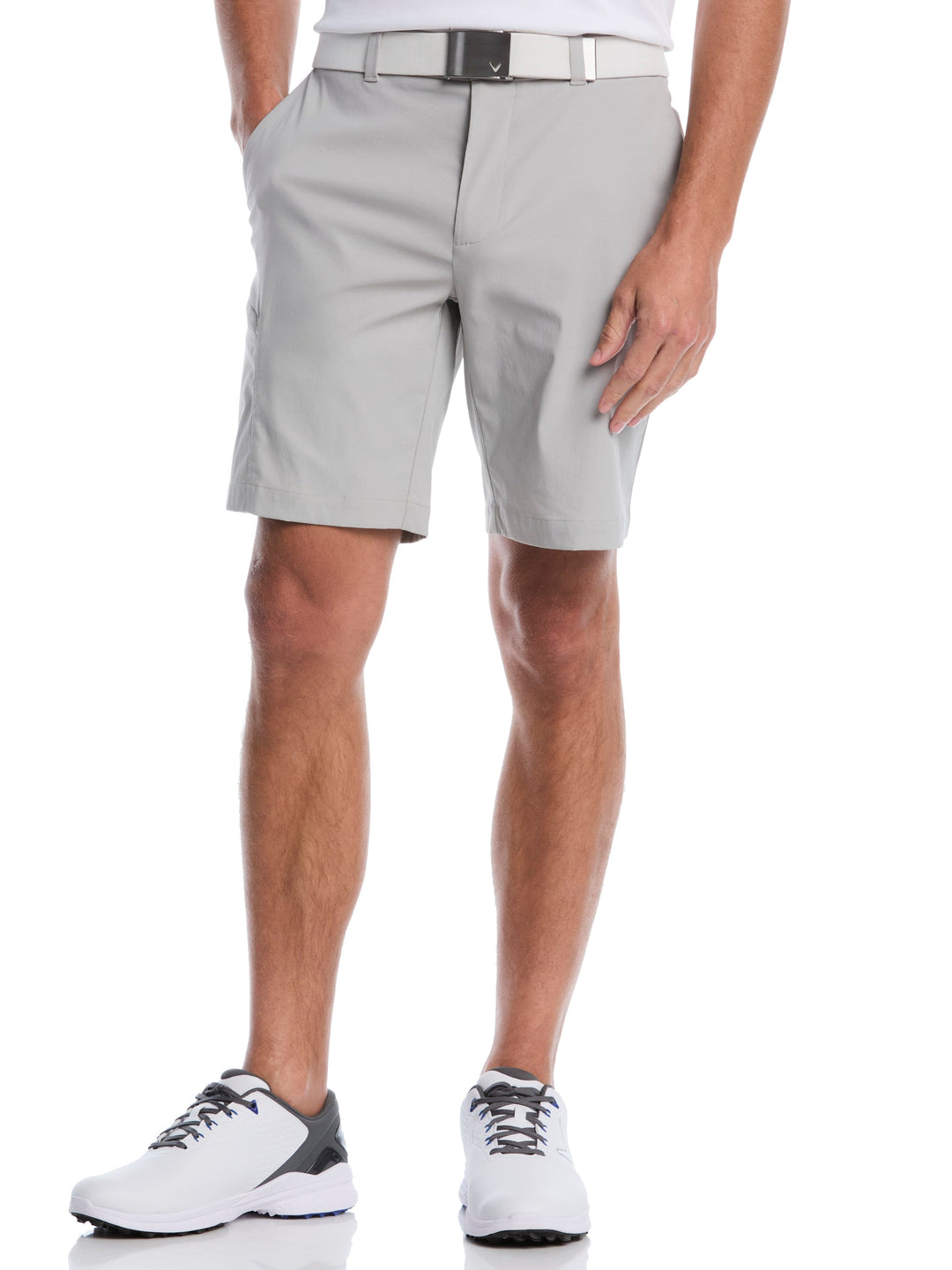 Men's Solid Golf Shorts | 9" Inseam