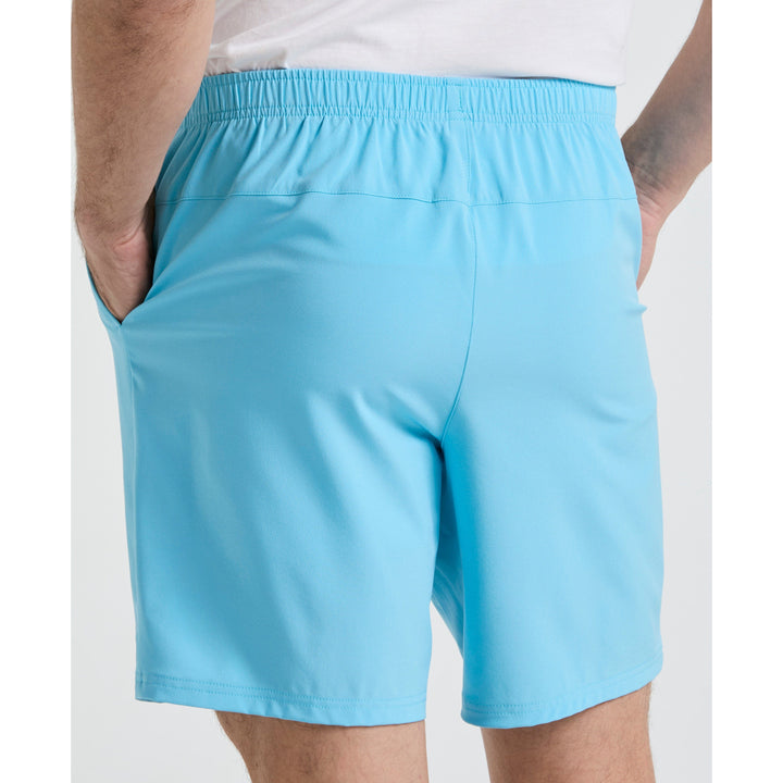 Men's Solid Tennis Shorts | 8" Inseam