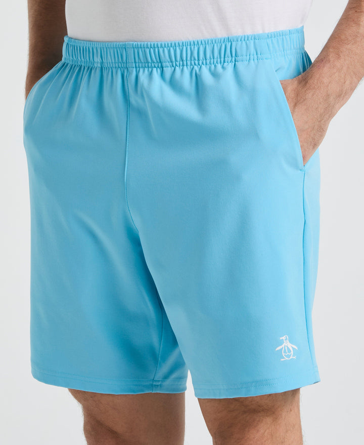 Men's Solid Tennis Shorts | 8" Inseam