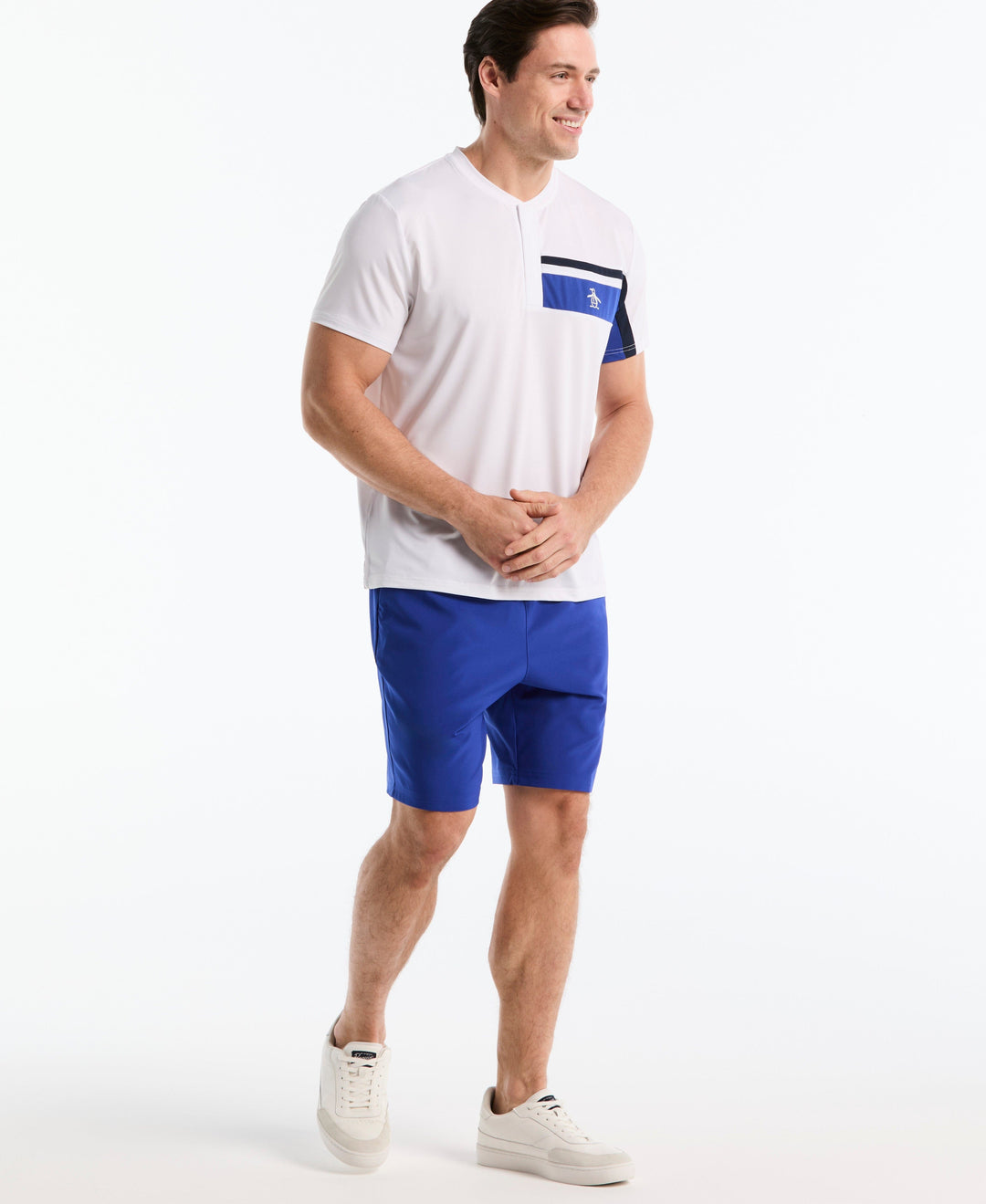 Men's Solid Tennis Shorts | 8" Inseam