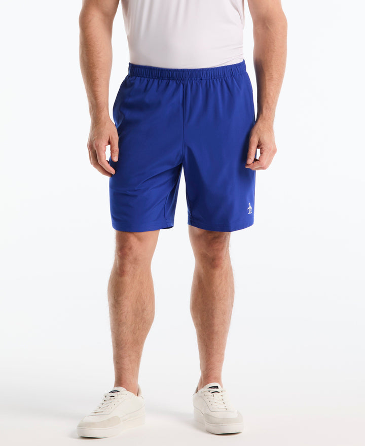 Men's Solid Tennis Shorts | 8" Inseam