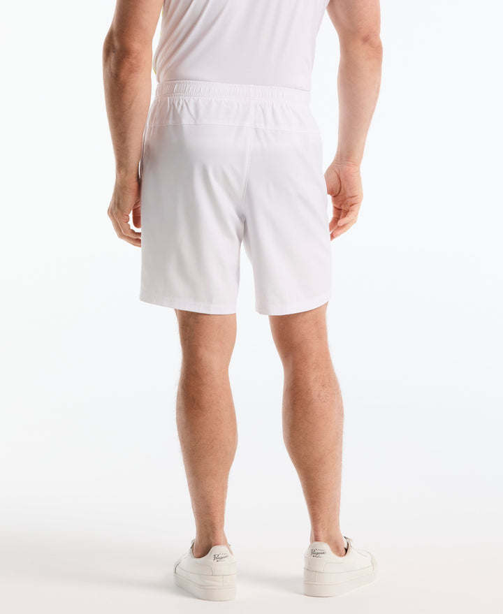 Men's Solid Tennis Shorts | 8" Inseam