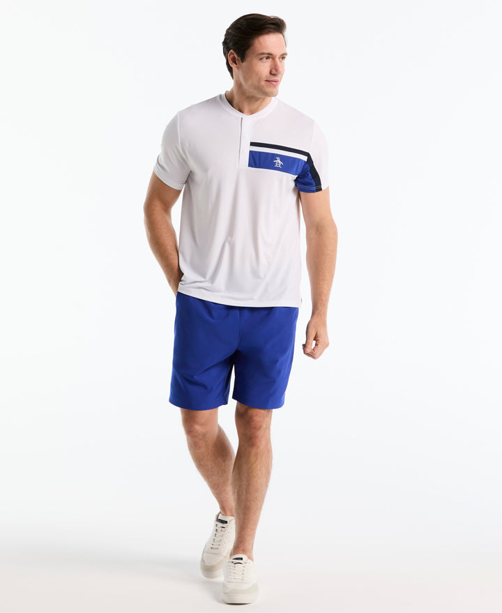 Men's Solid Tennis Shorts | 8" Inseam