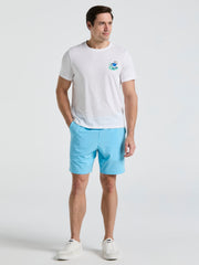 Solid Tennis Shorts (Blue Grotto) 
