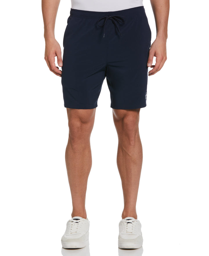 Solid Tennis Shorts (Black Iris) 