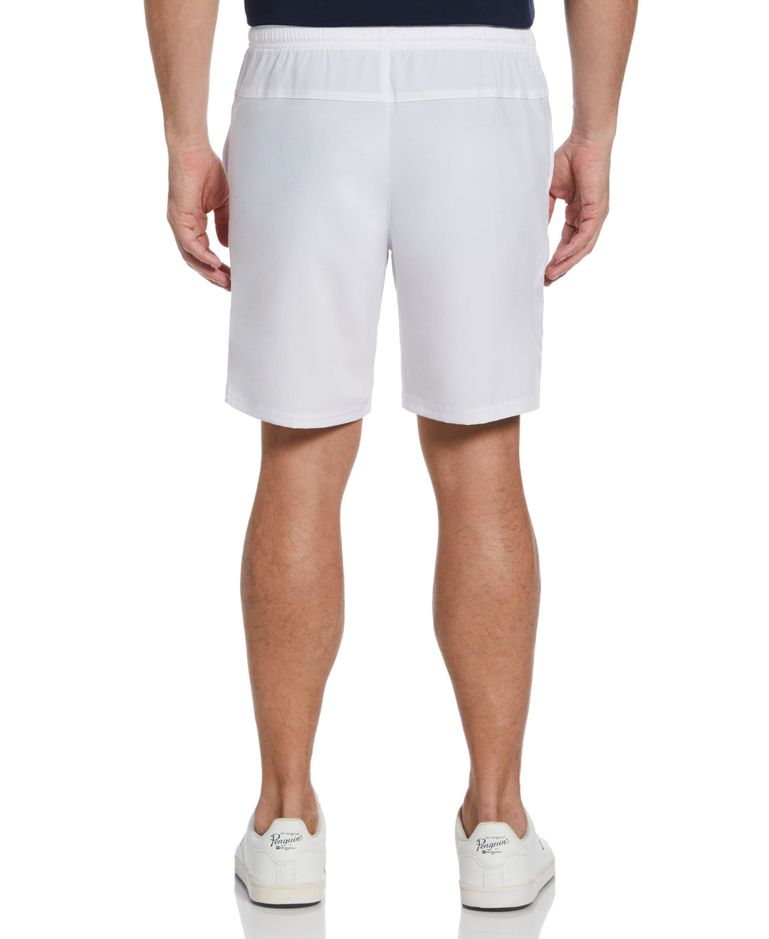 Solid Tennis Shorts (Bright White) 