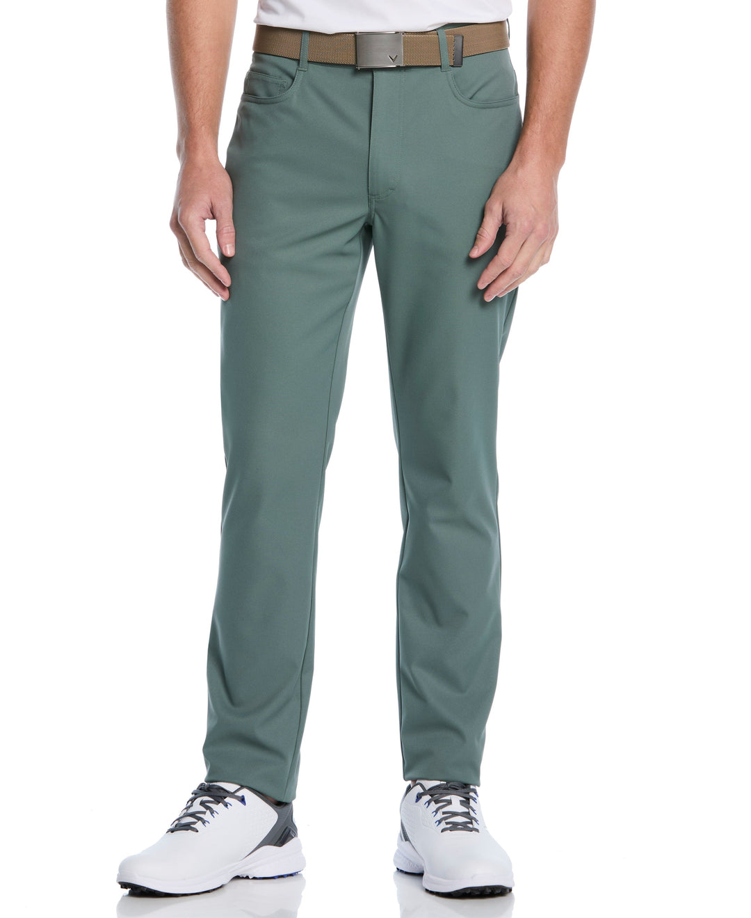 Sorona Stretch 5 Pocket Golf Pants (Balsam Green) 
