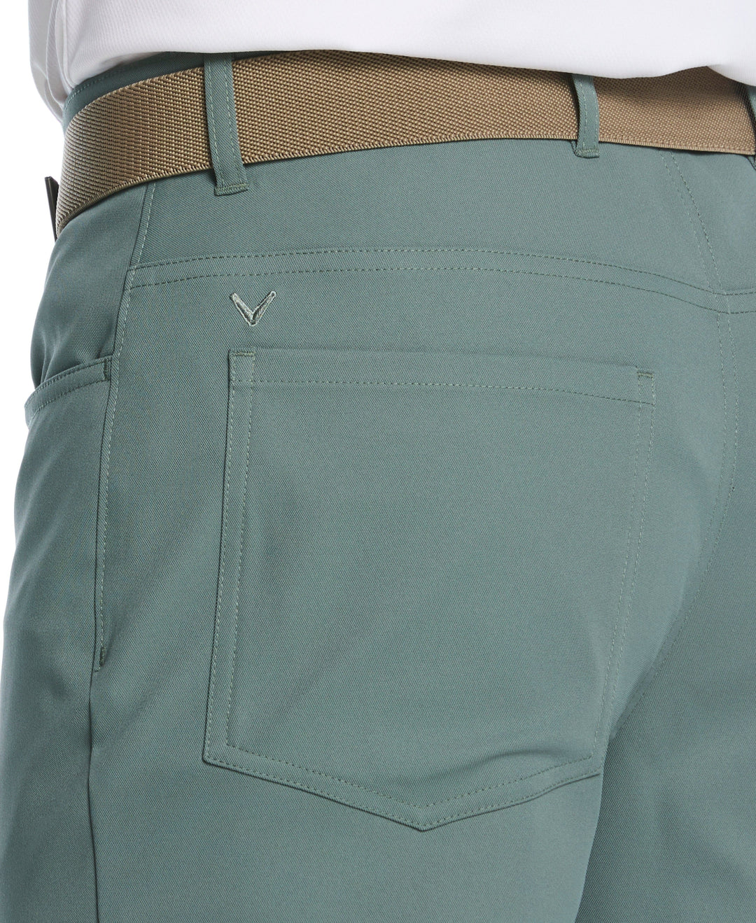 Sorona Stretch 5 Pocket Golf Pants (Balsam Green) 