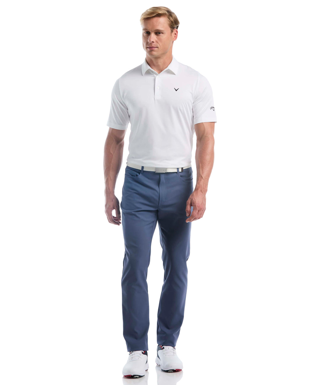 Sorona Stretch 5 Pocket Golf Pants (Vintage Indigo) 