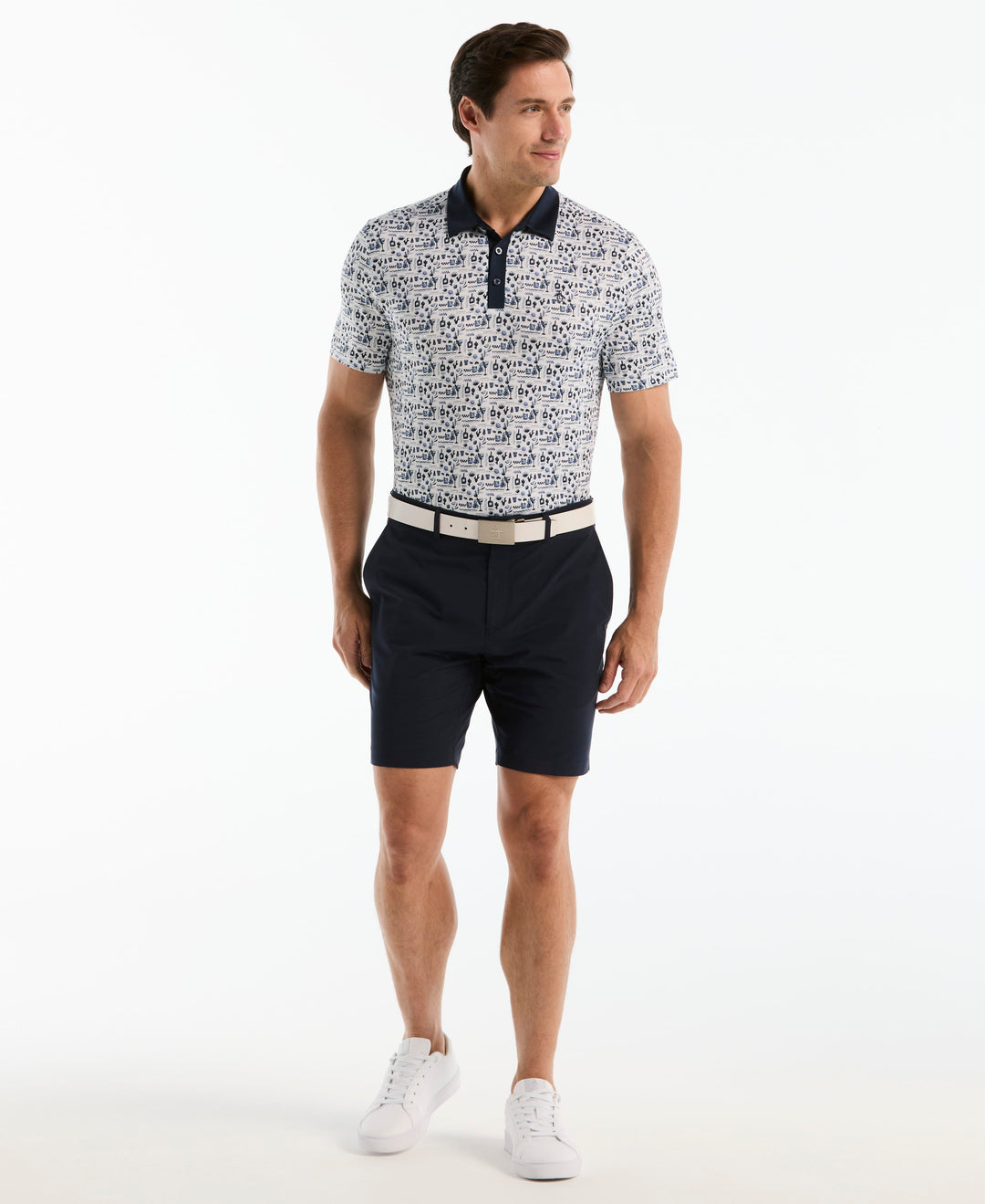 Men's Spicy Margarita Print Polo