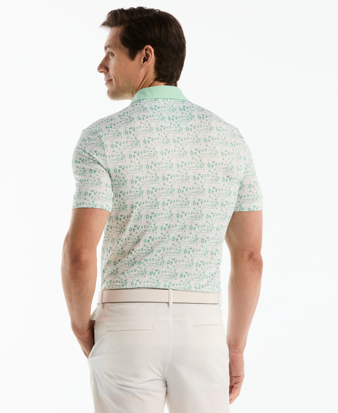 Men's Spicy Margarita Print Polo