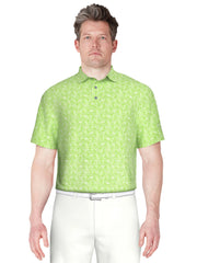 Men's Stretch Performance Confetti Geo Print Polo