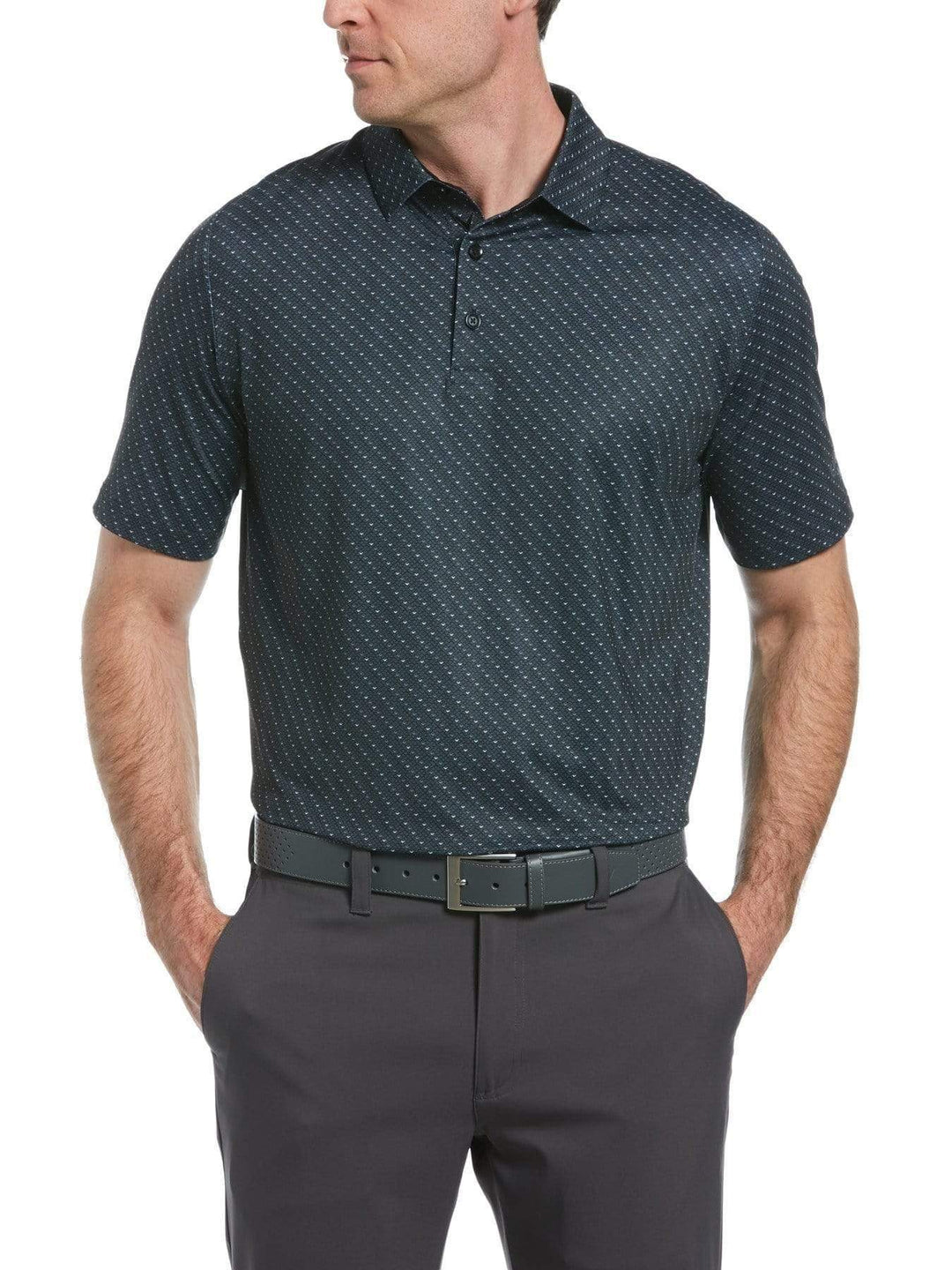 Men's Swing Tech™ Allover Chevron Golf Polo
