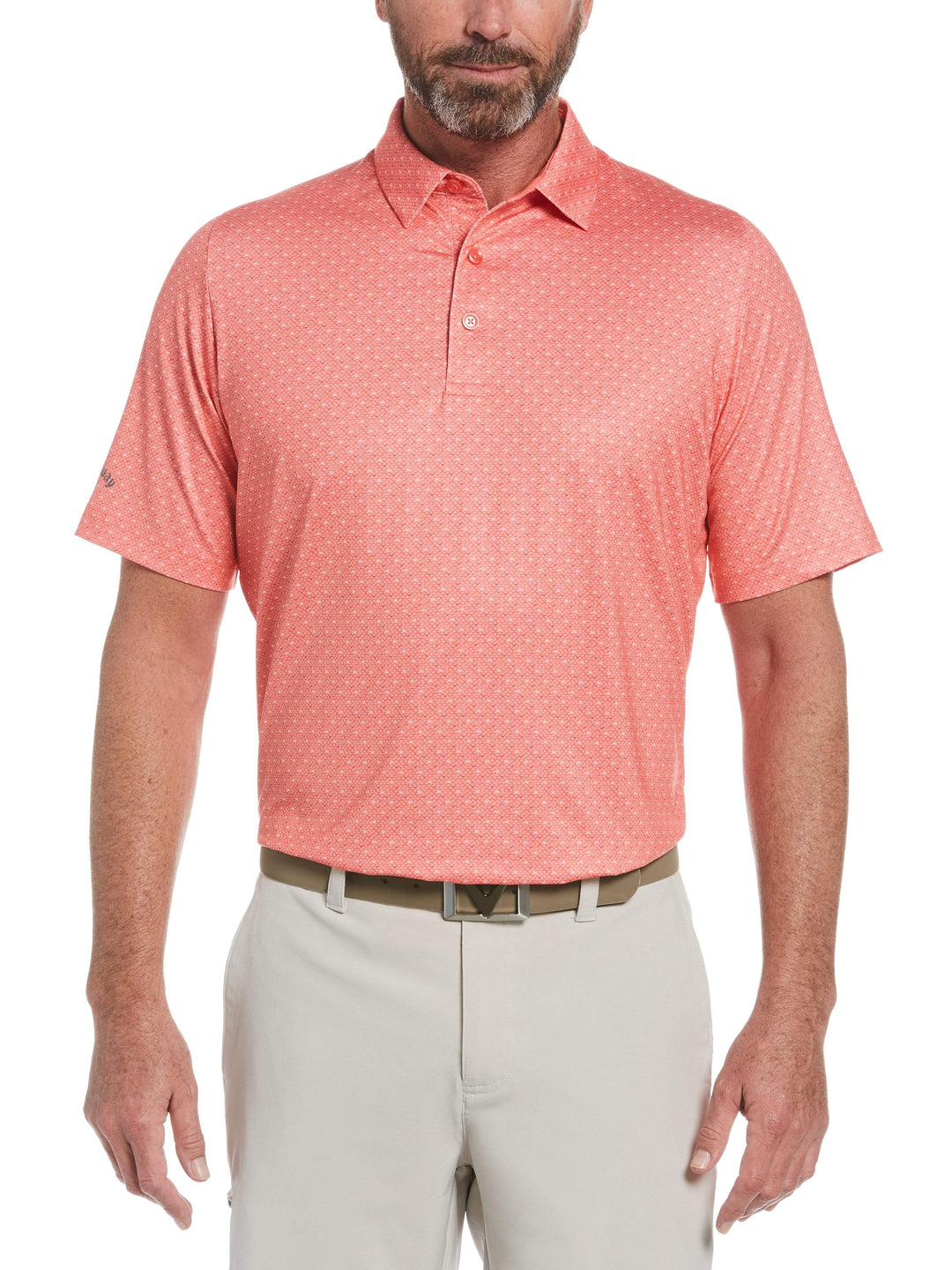 Men's Swing Tech™ Allover Chevron Golf Polo