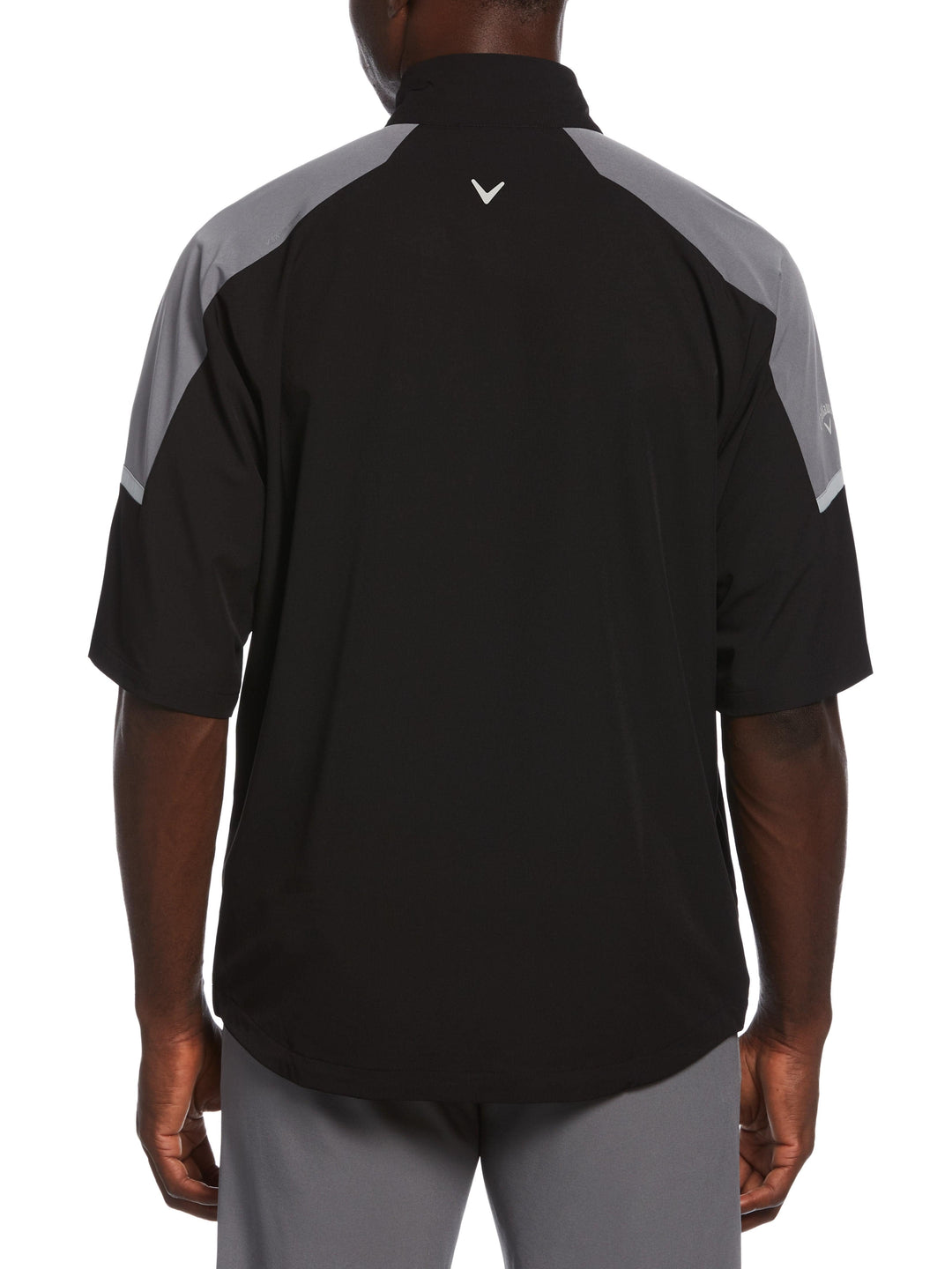 Men's Swing Tech™ Blocked Quarter Zip Golf Windbreaker