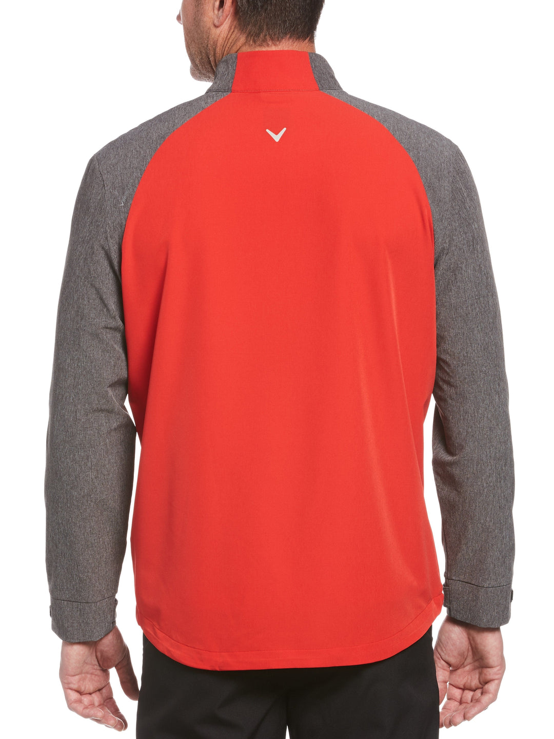 Men's Swing Tech™ Blocked Quarter Zip Golf Windbreaker