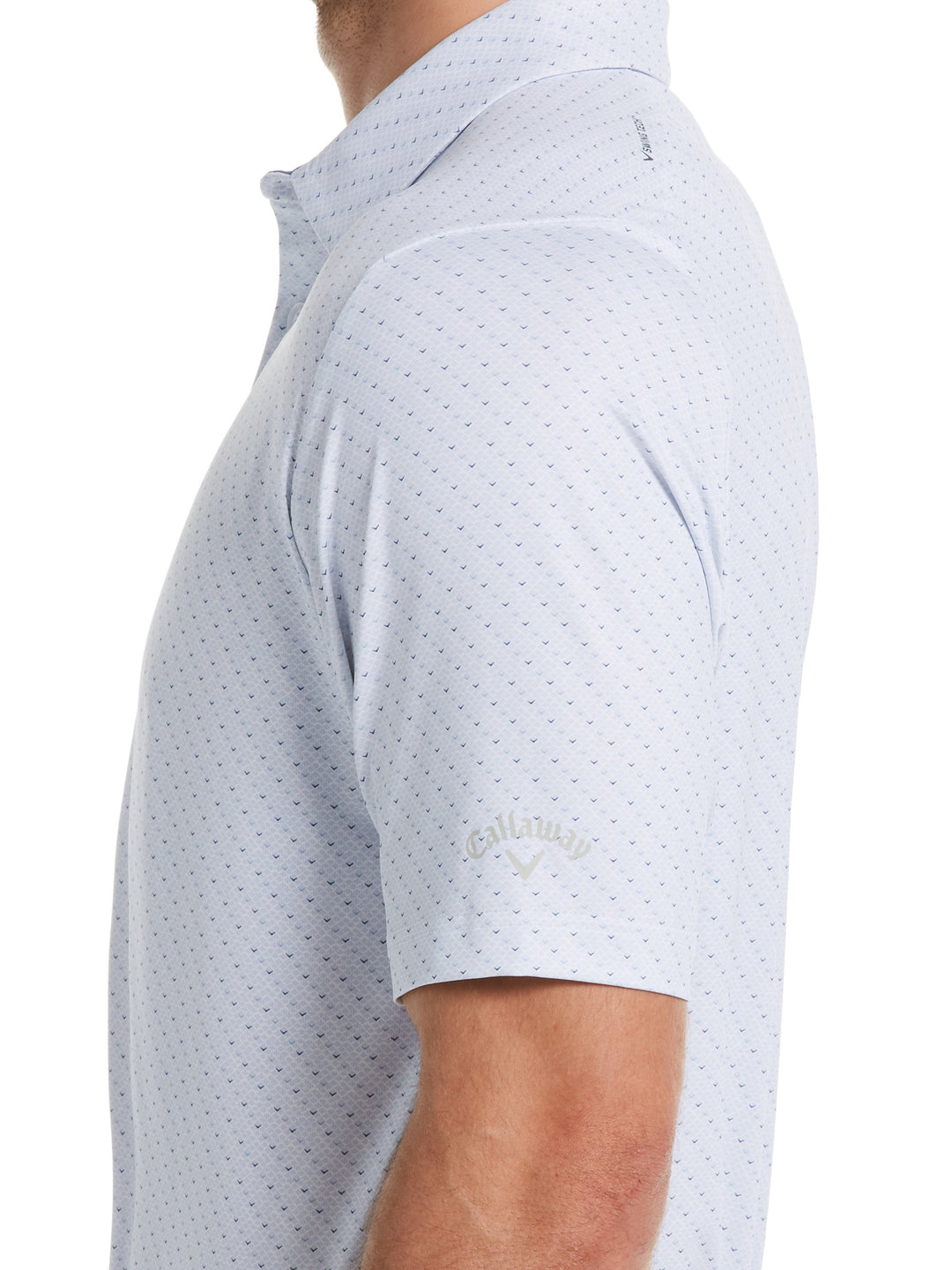 Men's Swing Tech™ Chev Print Polo with Chev